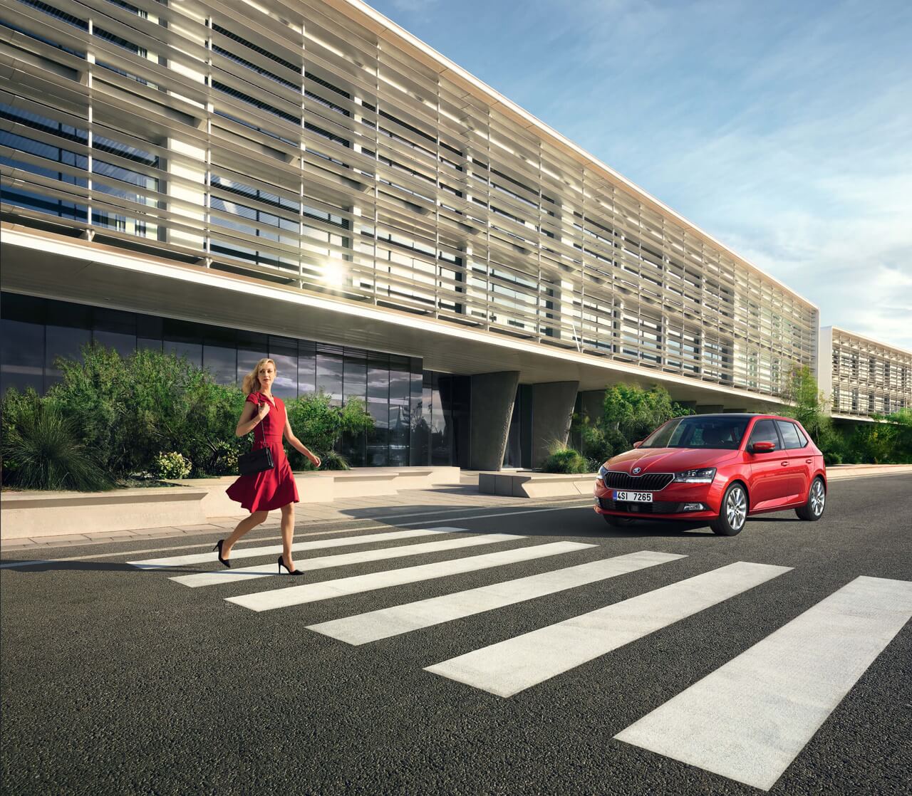 Jak Hamować Samochodem Krok po Kroku - ŠKODA Auto Szkoła